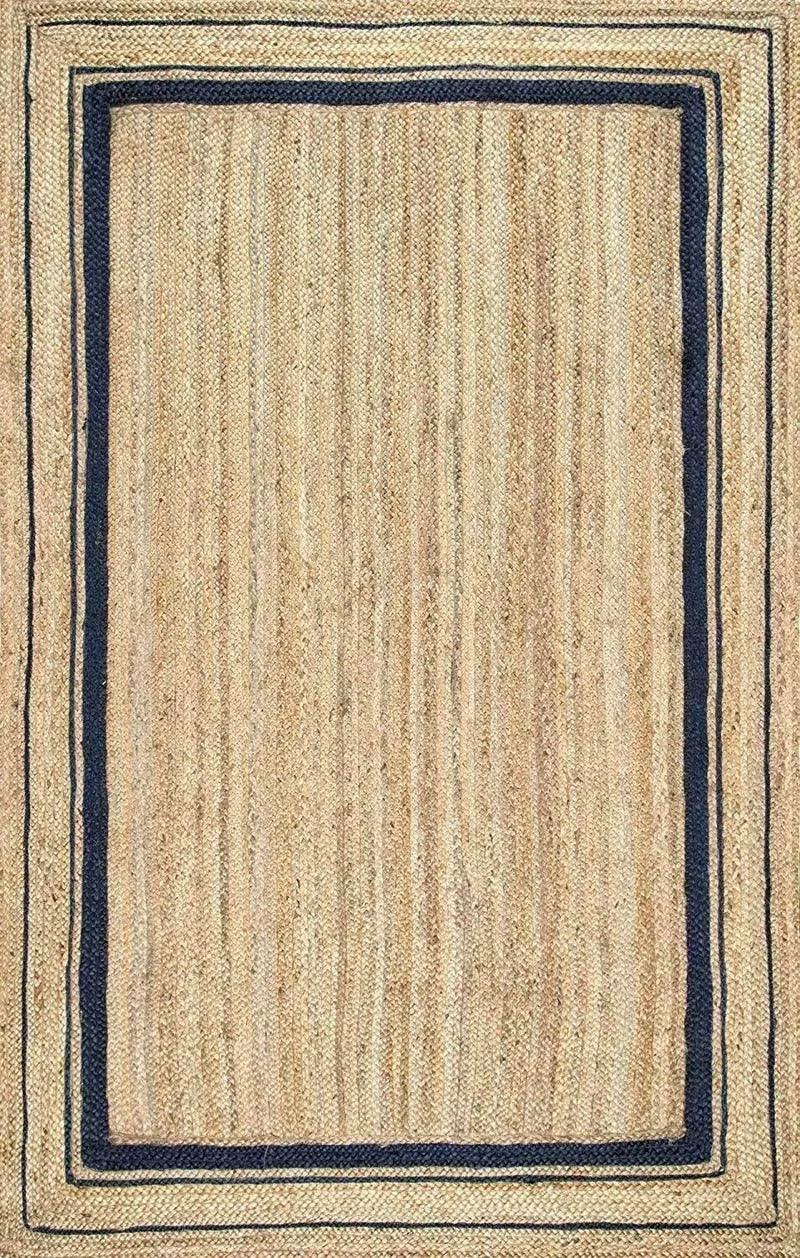 Elara Haus Jute Rug - Handwoven Natural Fibre Eco-Friendly 4