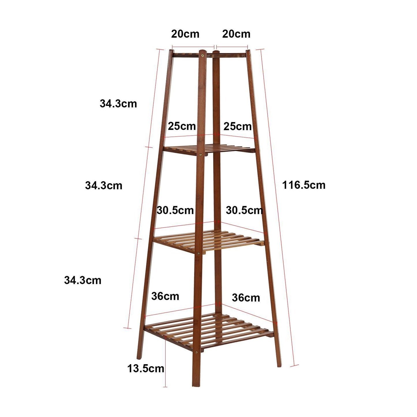 Plants Rack Stand | Bamboo | Indoor, Outdoor Display 7