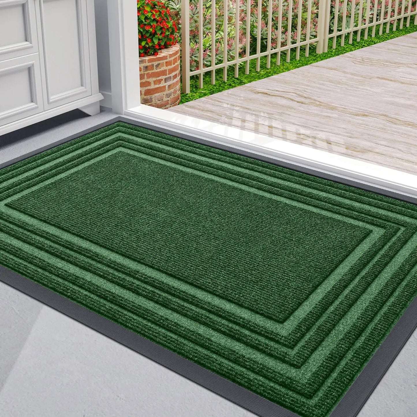 Aurelius - Non-slip Low Doormat made of Natural Rubber for Indoor and Outdoor Spaces 6