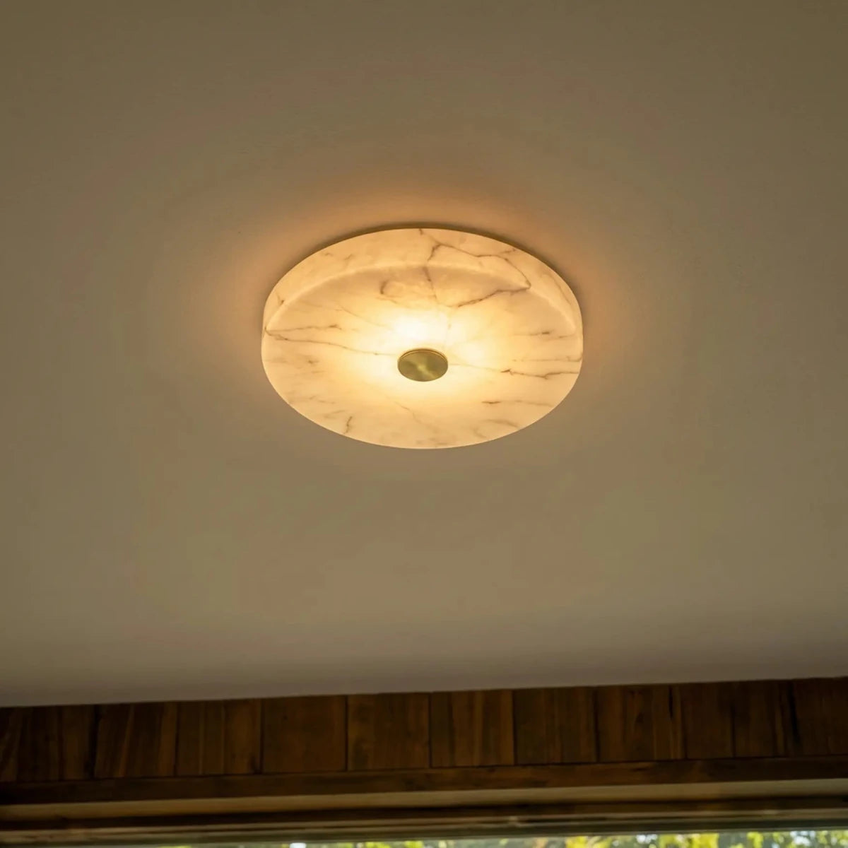 Gaba Alabaster Ceiling Light 8