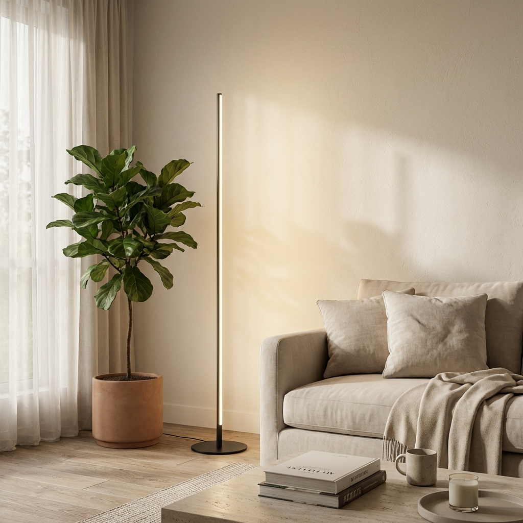Solviero – Modern Tall LED Floor Lamp 8