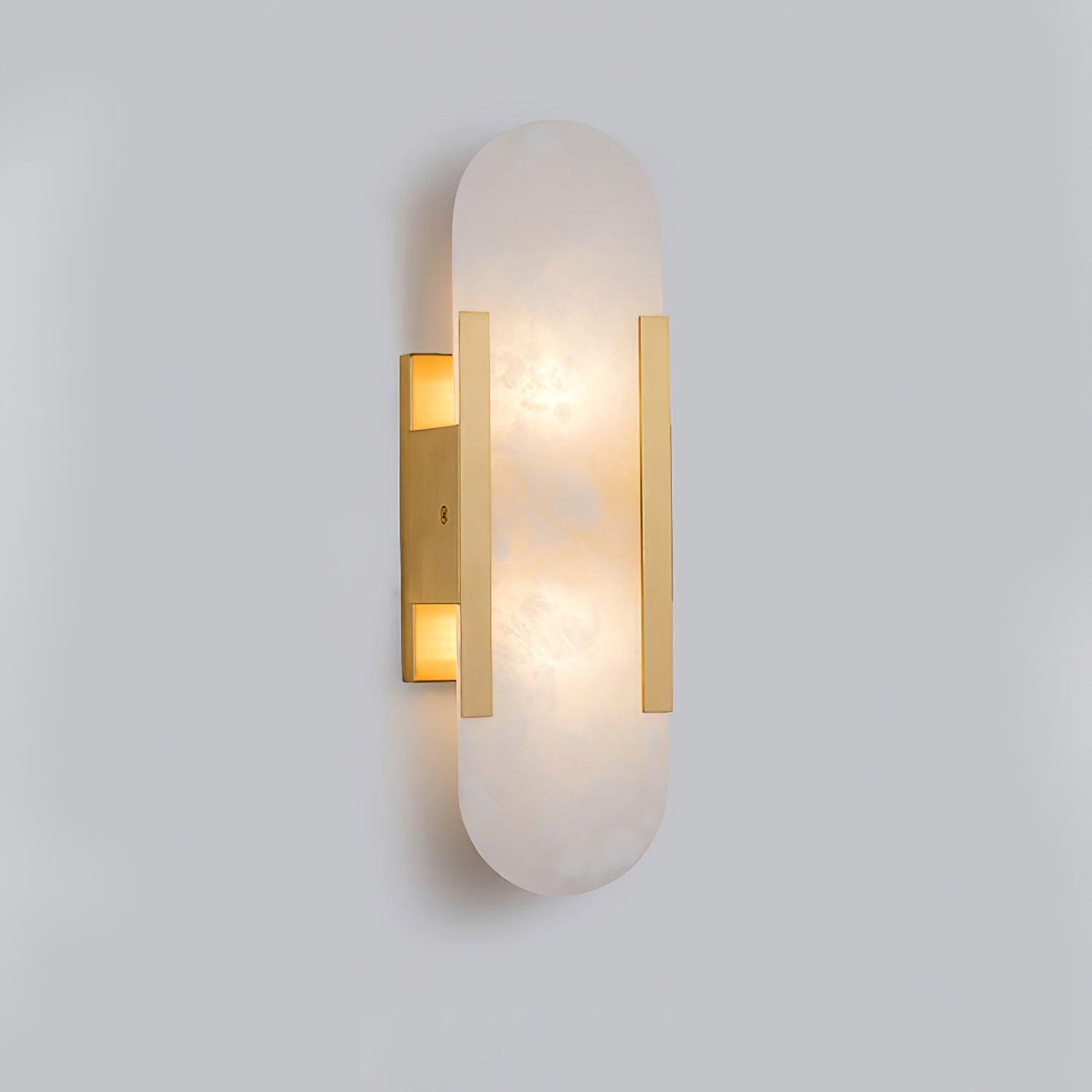 Oblong Alabaster Wall Sconce 13