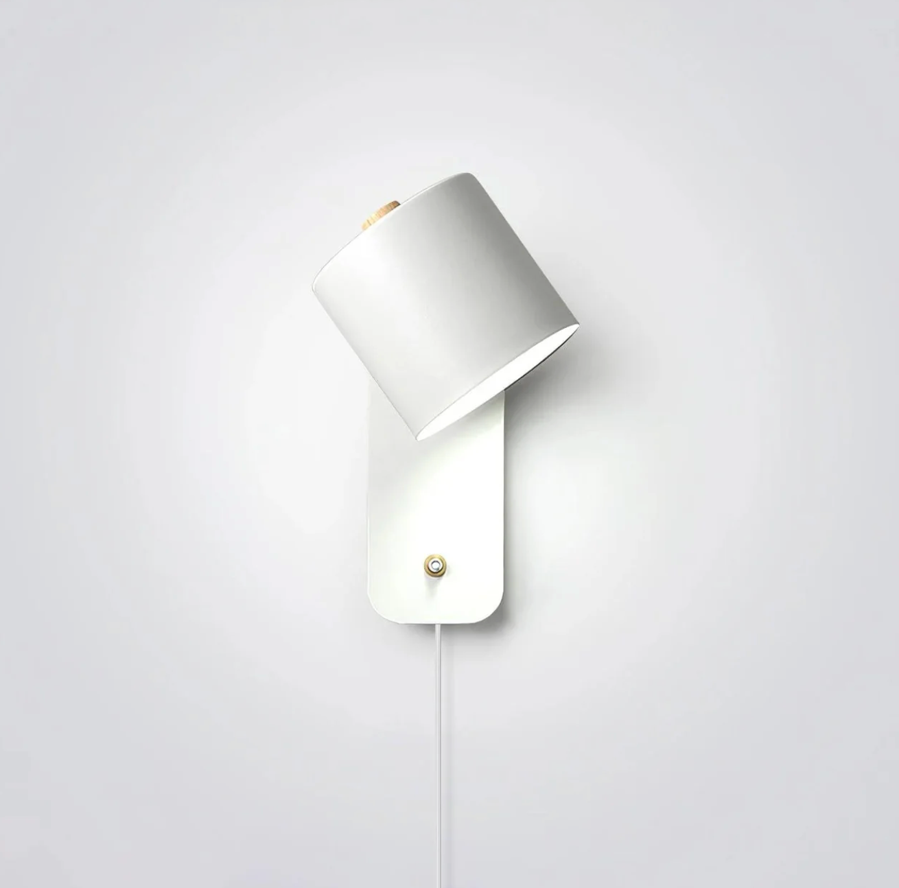Minimalist wall sconce lamp with adjustable shade 11