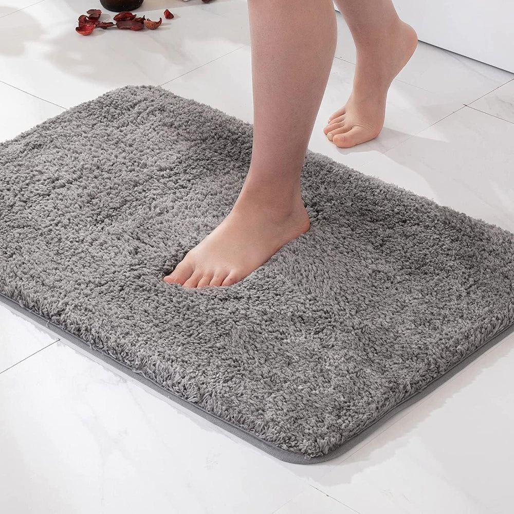Elara Haus Ultra Plush Bath Rug - Faux Fur Microfibre Mat