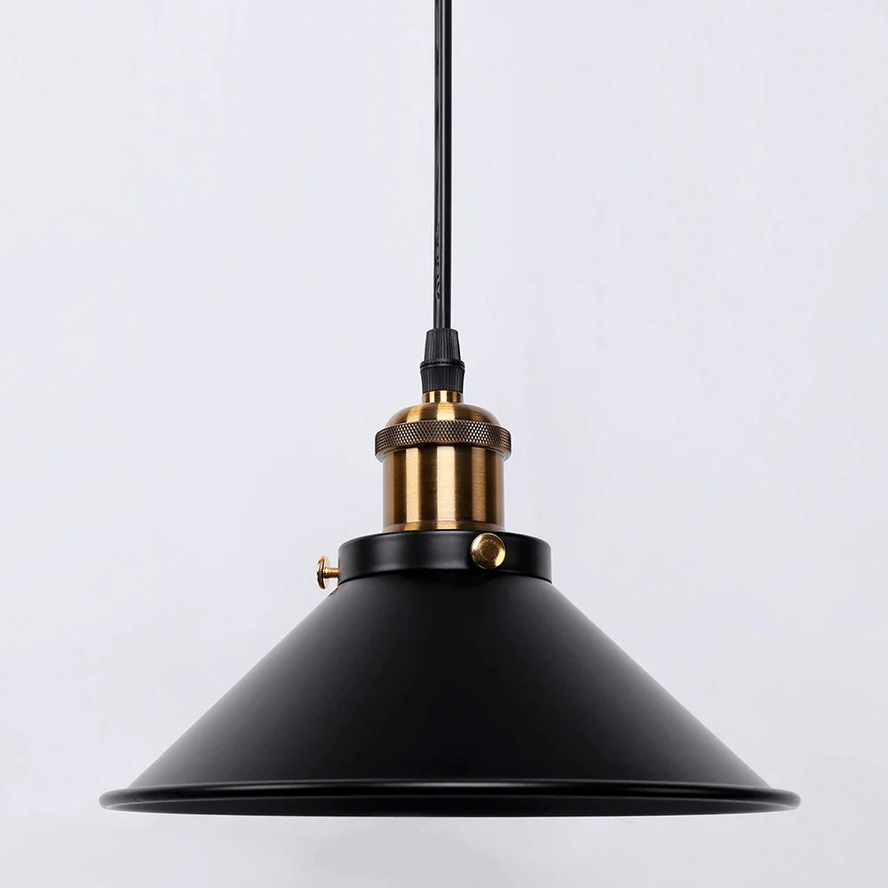 Industrial Pendant Lamp with Metal Shade 8