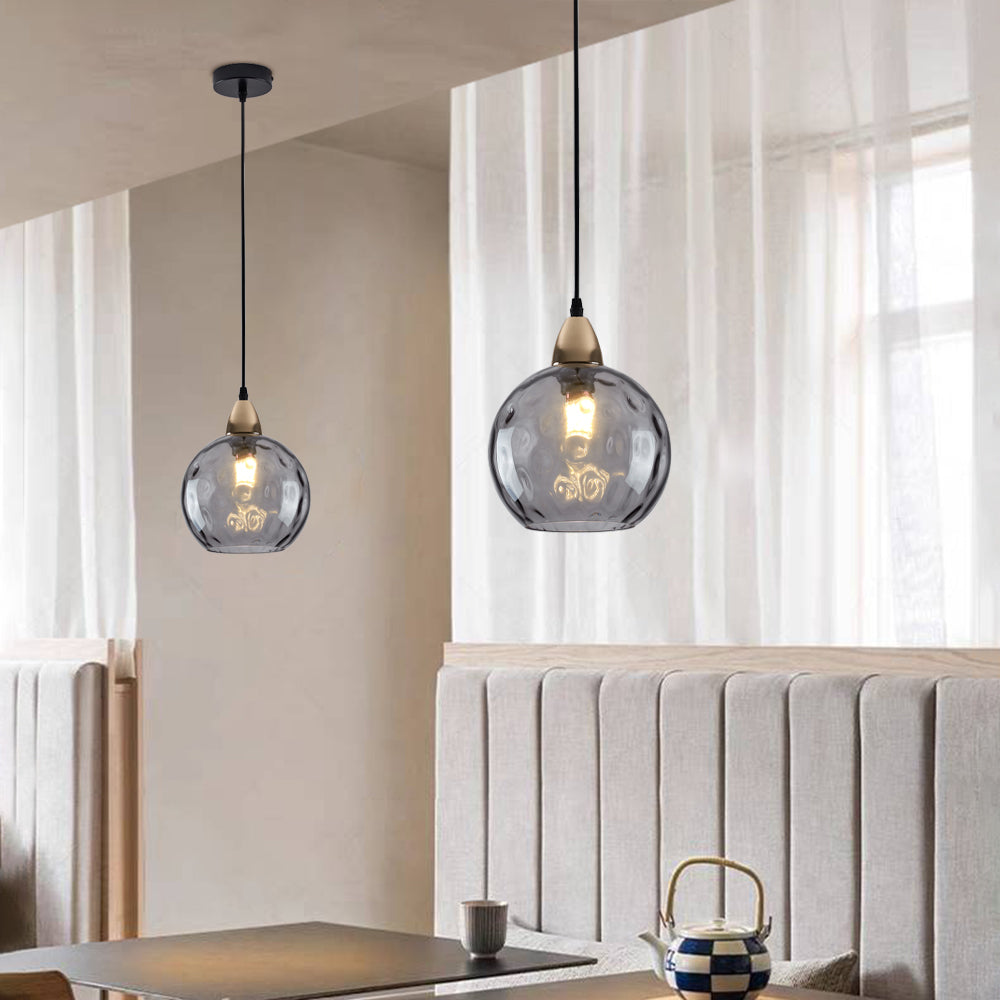 Water Ripple Glass Pendant Lights 22