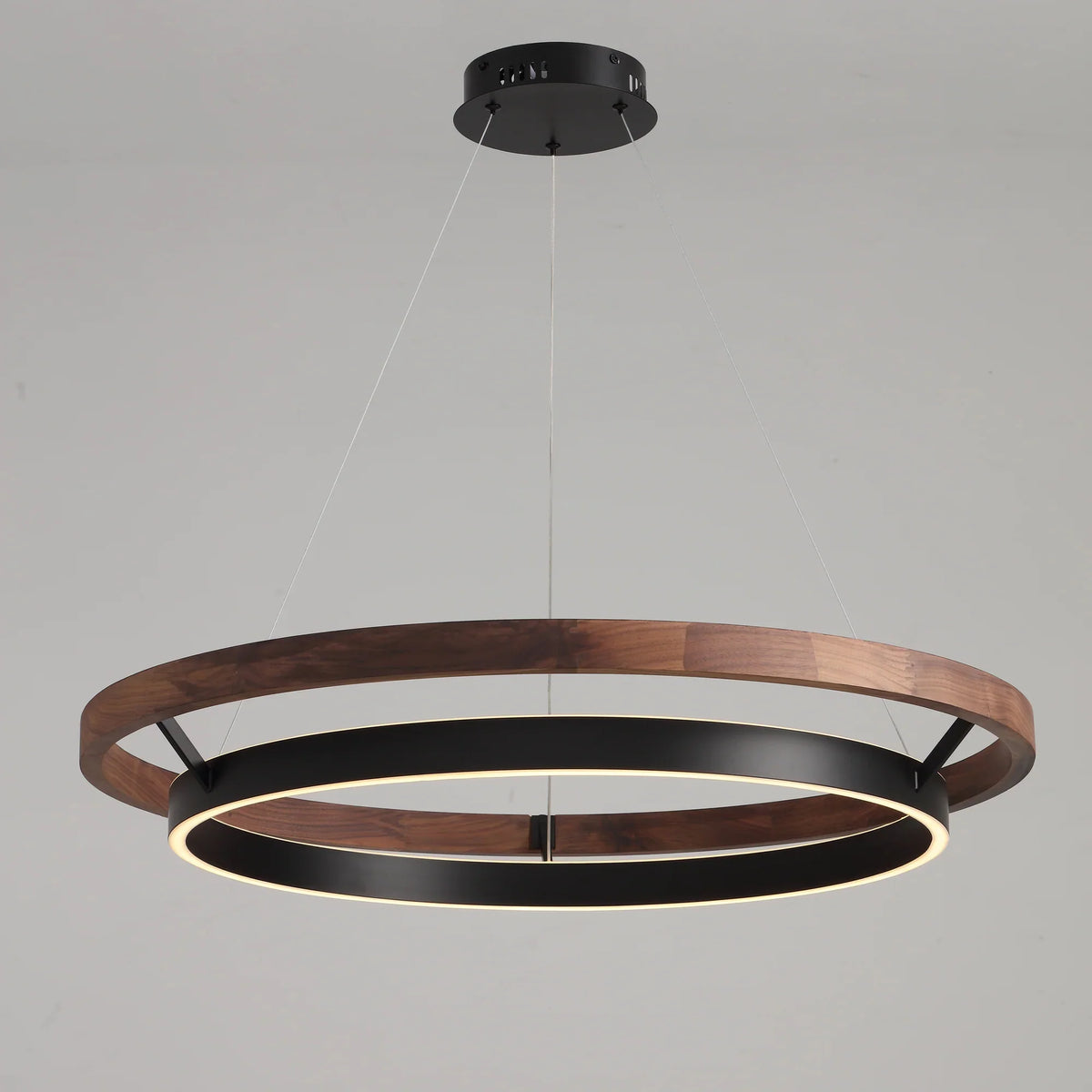 WOMO Circular Led Wood Chandelier-WM2492 19