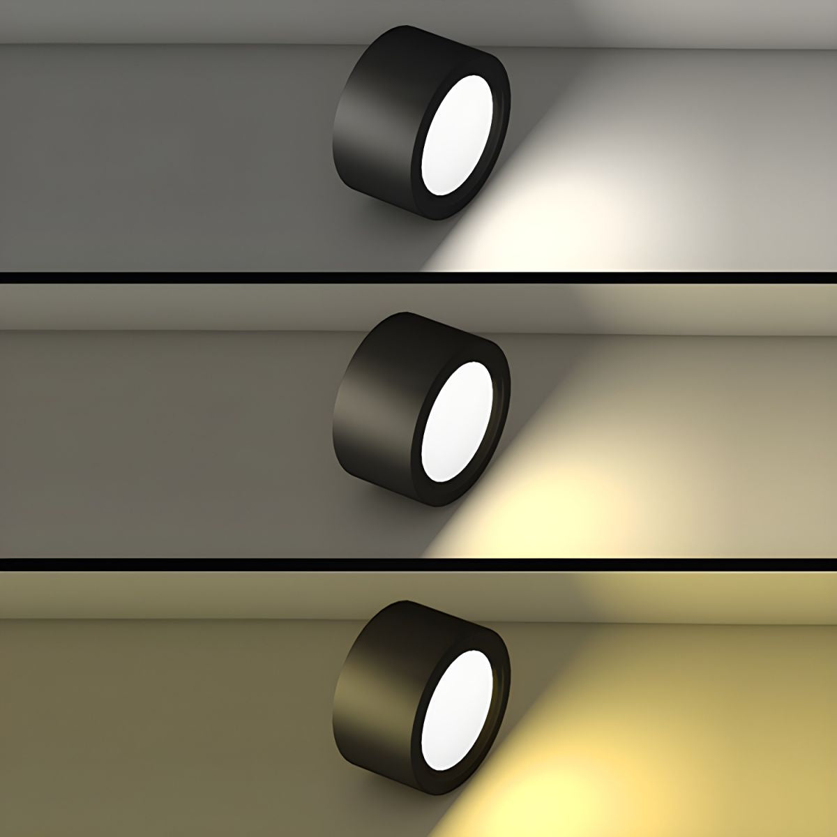 Luffon Compact Surface Mounted LED Downlight Round
