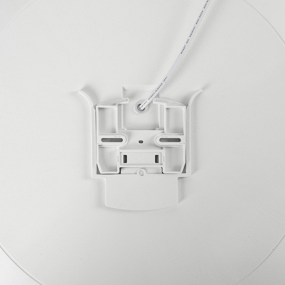 Minimalist Round LED Ceiling Light Flush Mount White Fixture