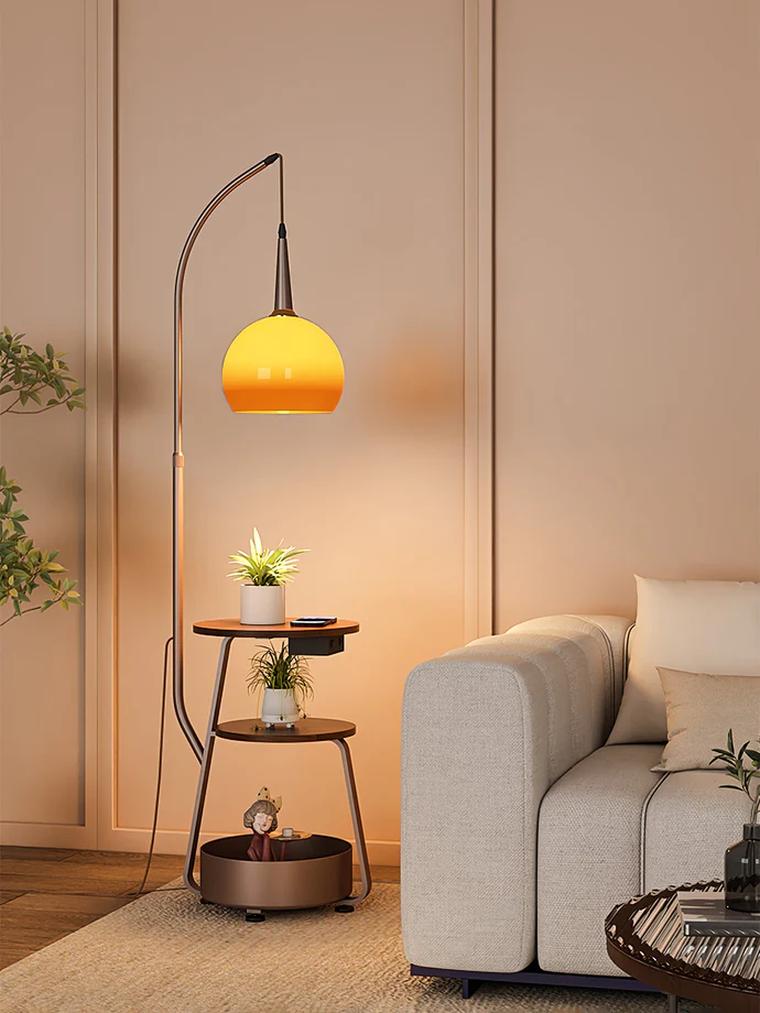Quadra Minimal Lamp Table