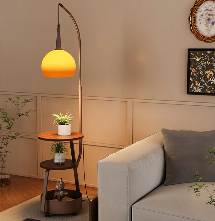 Quadra Minimal Lamp Table