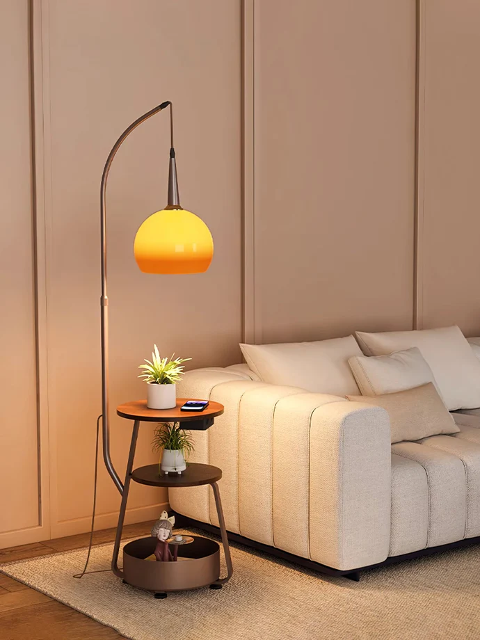 Quadra Minimal Lamp Table