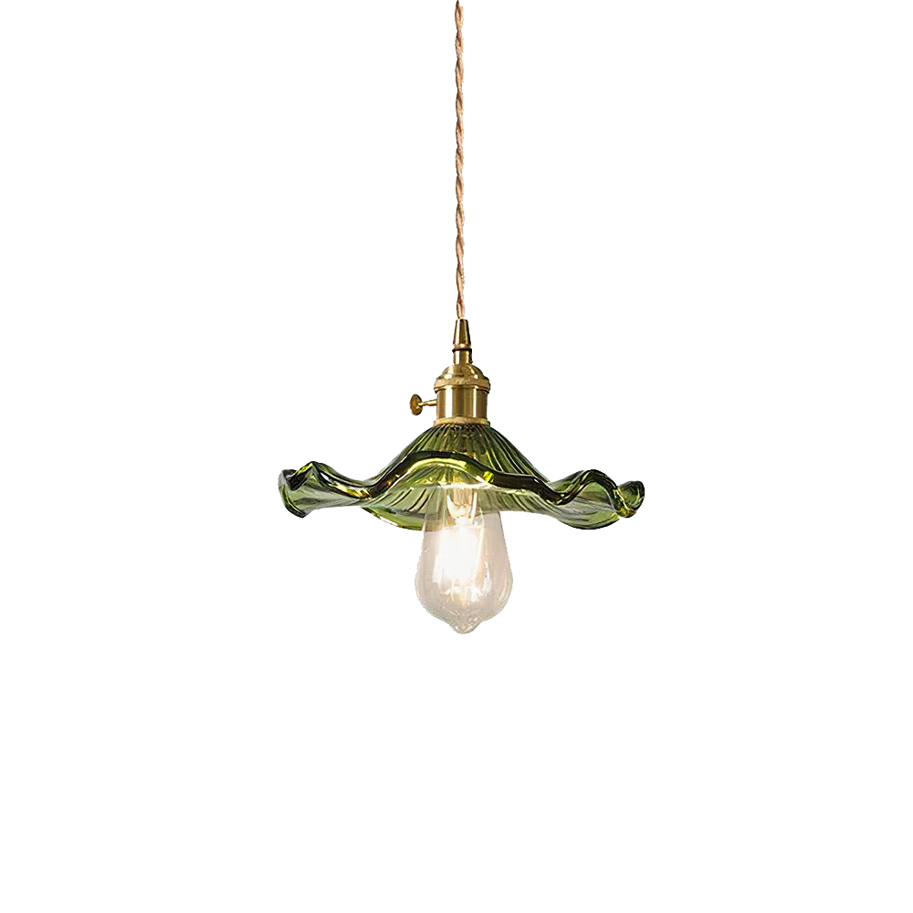 Stylish Lamp with Hibiscus Flower