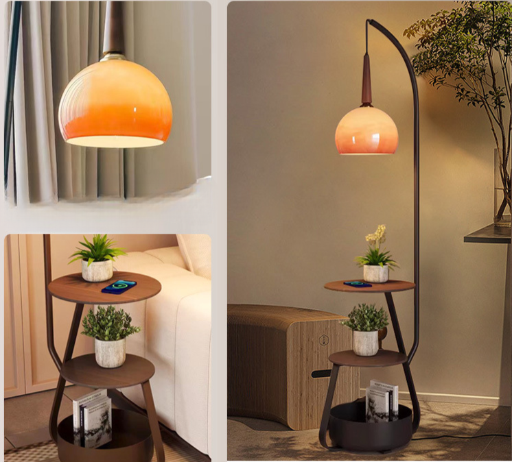 Quadra Minimal Lamp Table