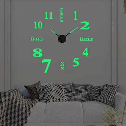 3D Creative Wall Clock 10