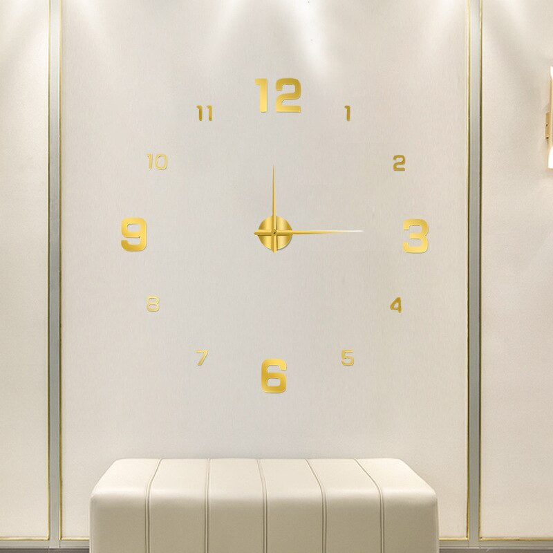 3D Creative Wall Clock 2