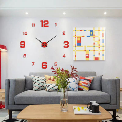 3D Creative Wall Clock 3