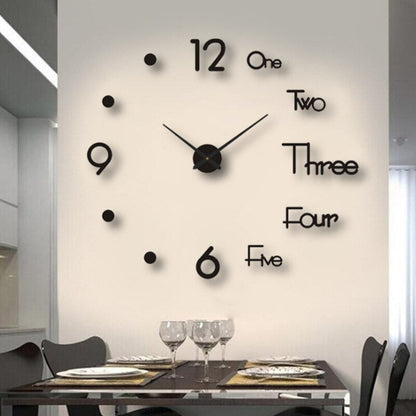 3D Creative Wall Clock 7