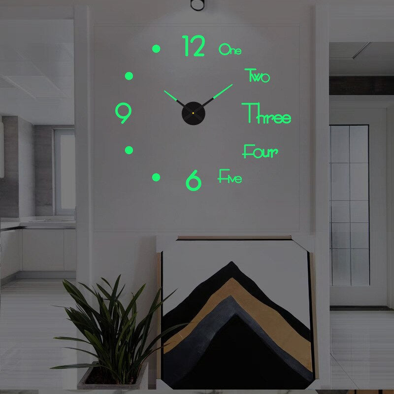 3D Creative Wall Clock 8
