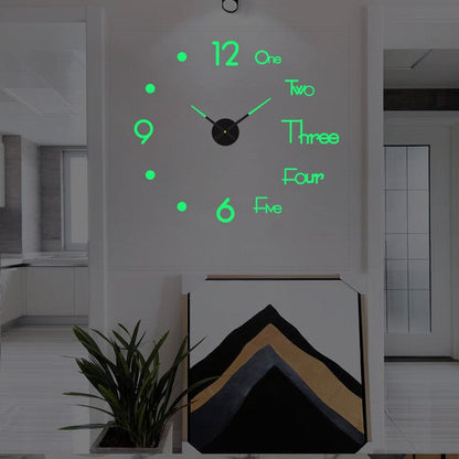 3D Creative Wall Clock 8