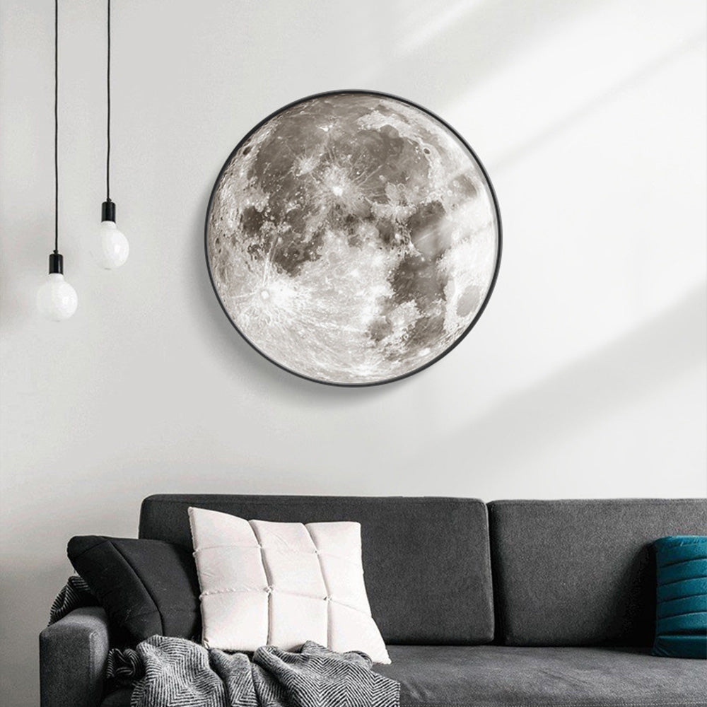 Abstract Wave LED Semi-Flush Ceiling Light - Dimmable