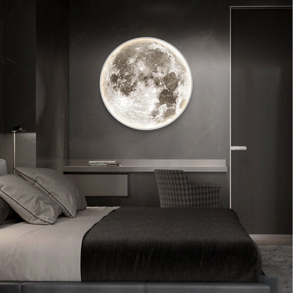 Abstract Wave LED Semi-Flush Ceiling Light - Dimmable