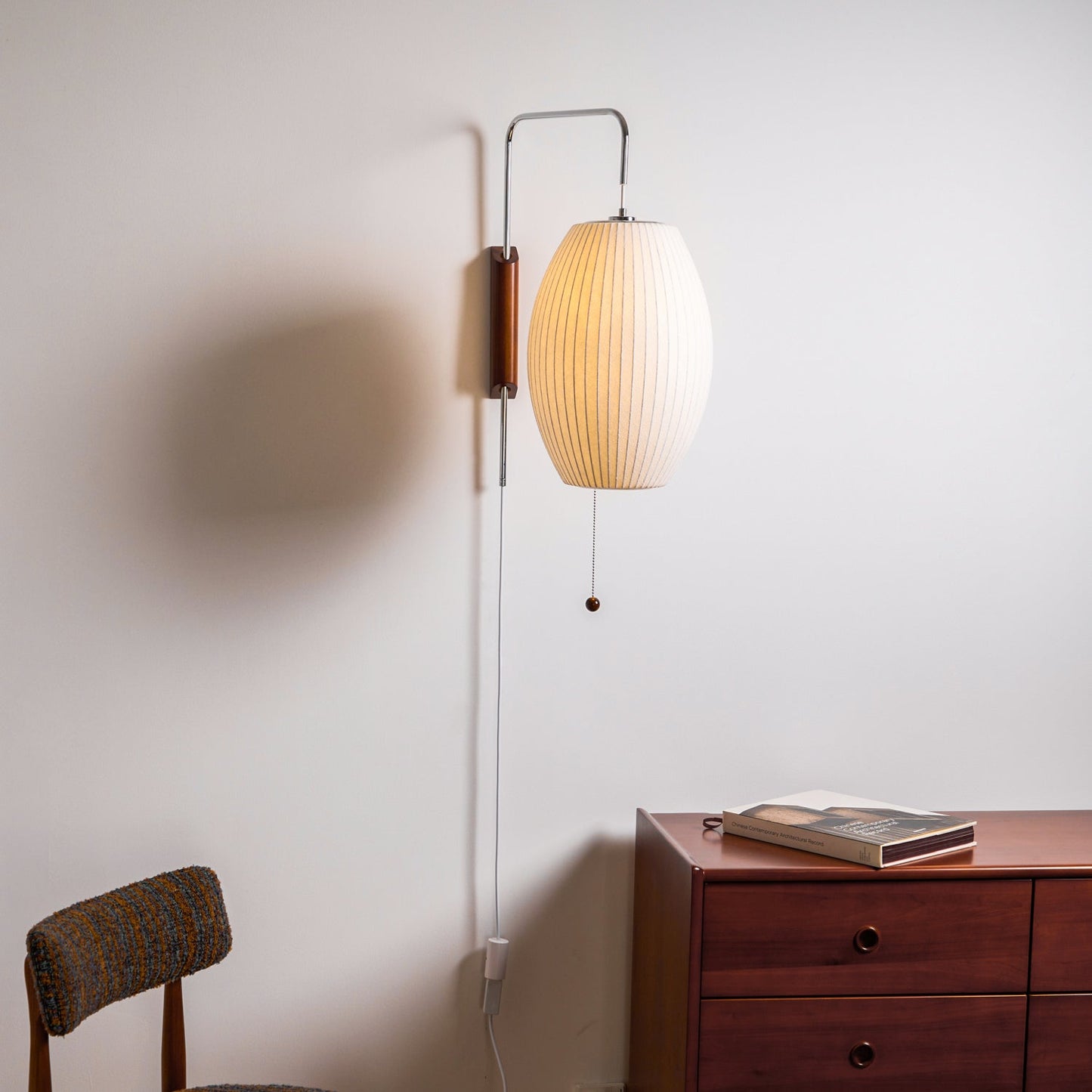 Adjustable Bubble Wall Sconce with Plug-In Cord