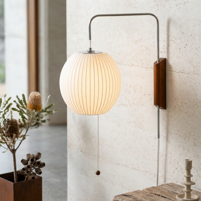 Adjustable Bubble Wall Sconce with Plug-In Cord