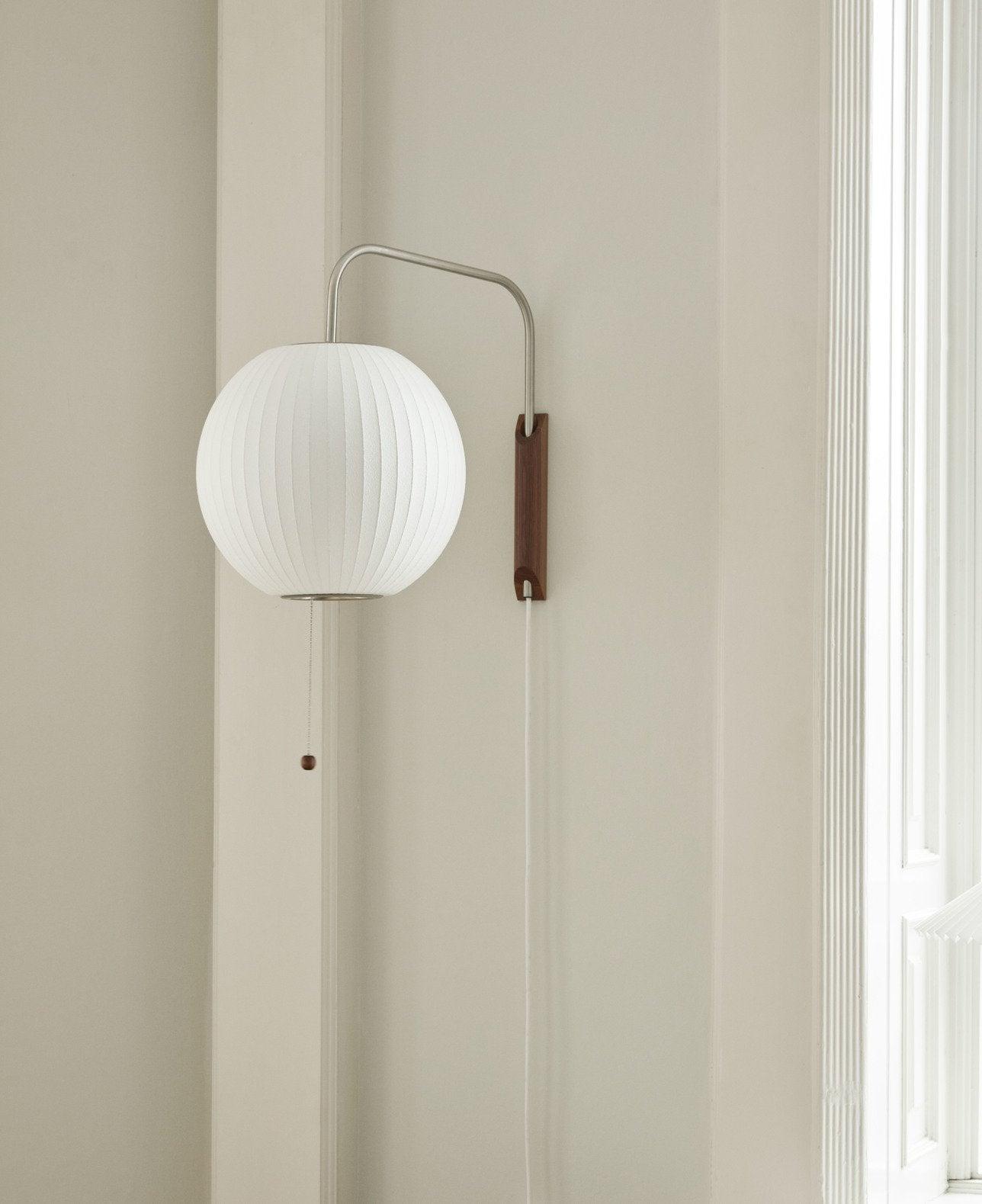 Adjustable Bubble Wall Sconce with Plug-In Cord