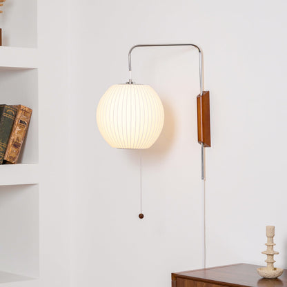 Adjustable Bubble Wall Sconce with Plug-In Cord