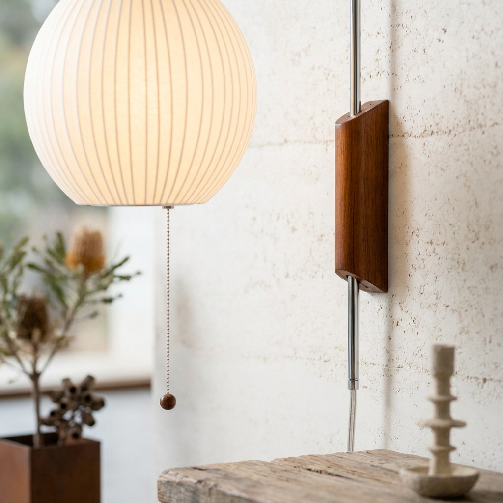 Adjustable Bubble Wall Sconce with Plug-In Cord