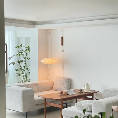 Adjustable Bubble Wall Sconce with Plug-In Cord