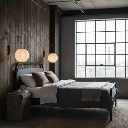 Adjustable Bubble Wall Sconce with Plug-In Cord