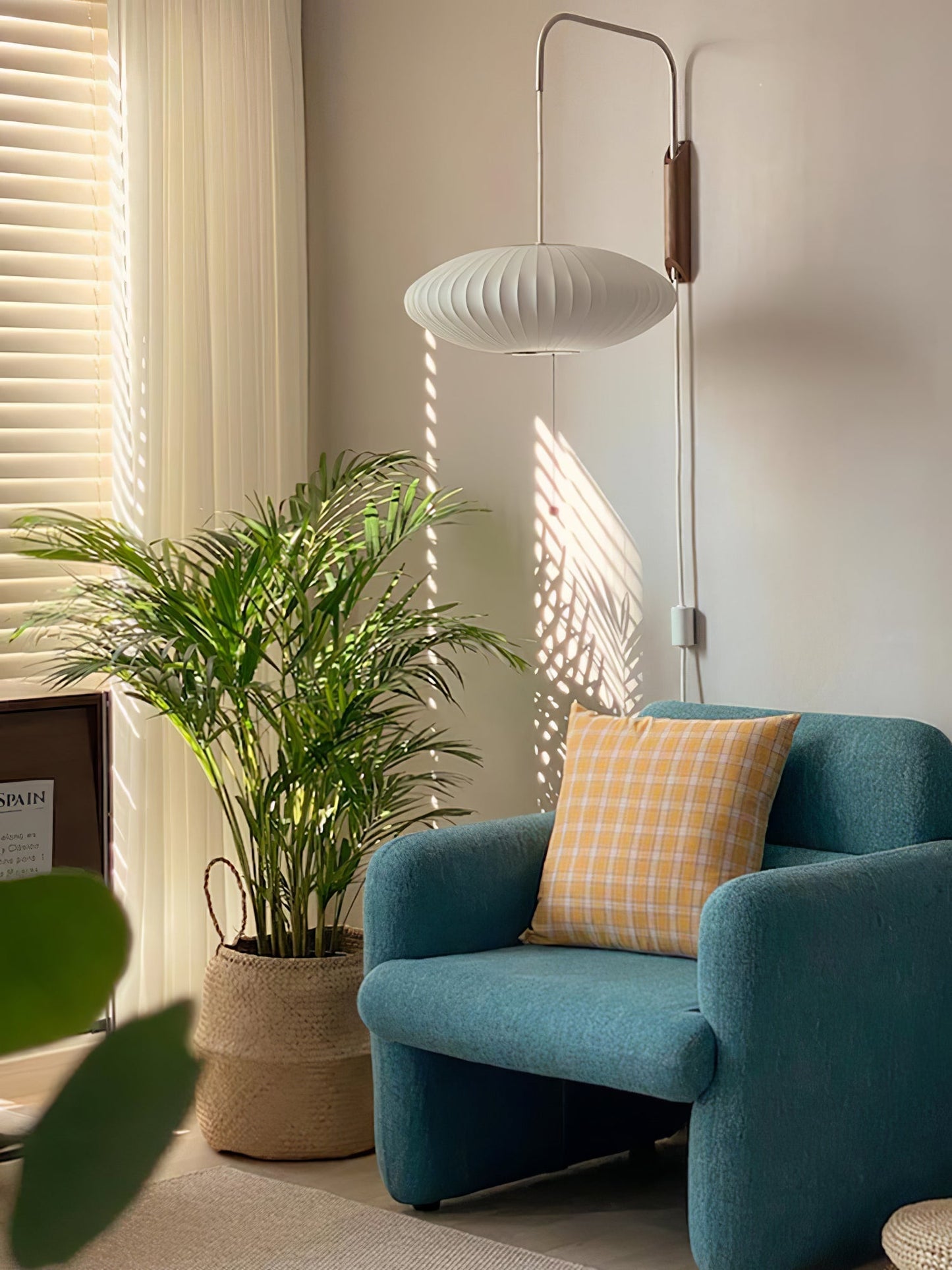 Adjustable Bubble Wall Sconce with Plug-In Cord