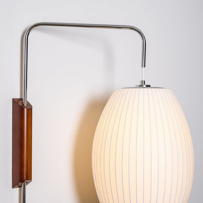 Adjustable Bubble Wall Sconce with Plug-In Cord