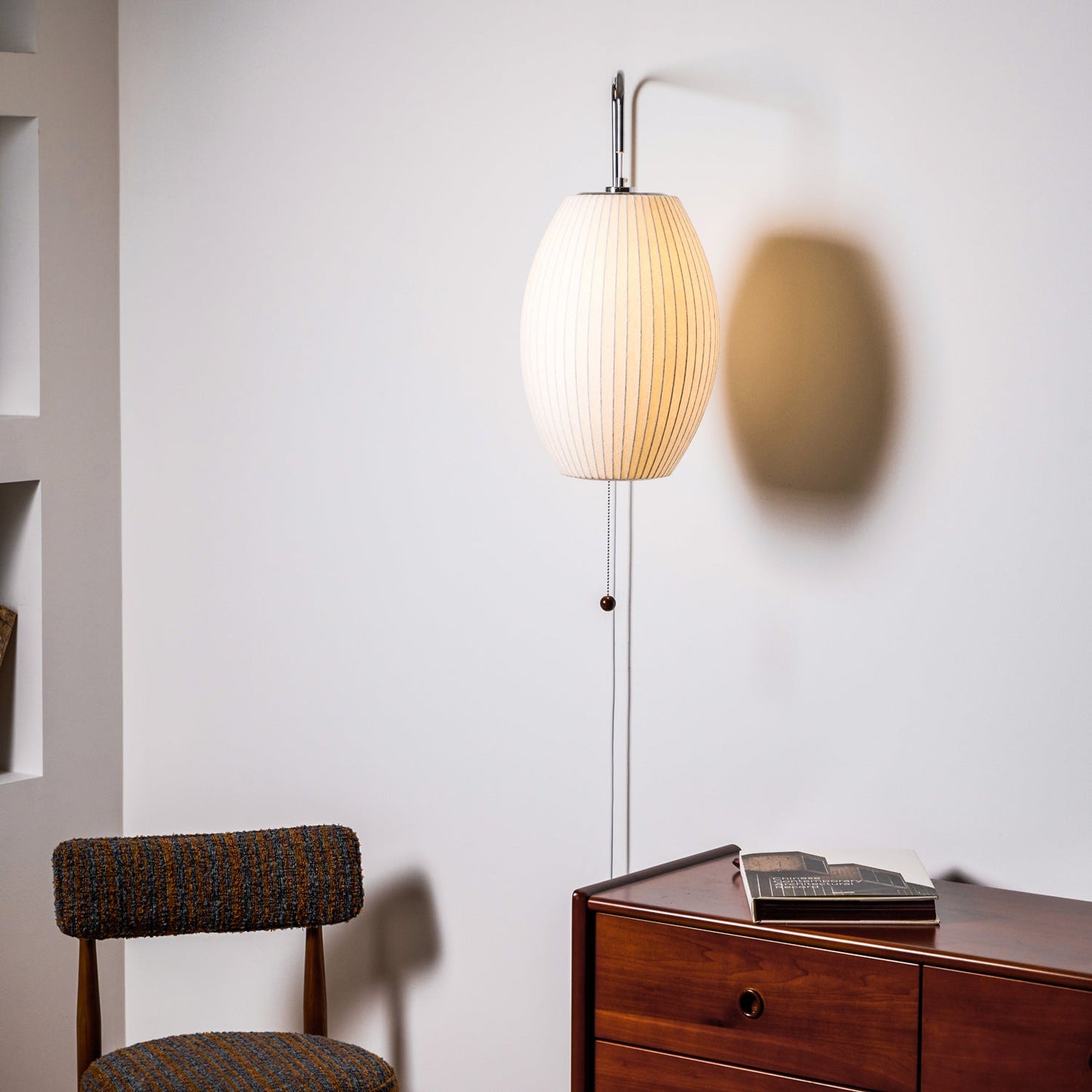 Adjustable Bubble Wall Sconce with Plug-In Cord