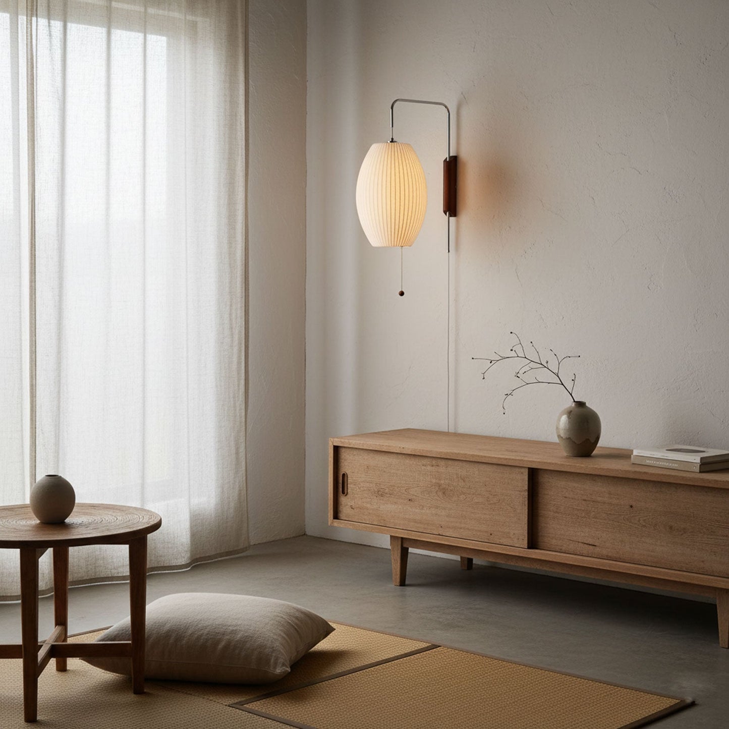 Adjustable Bubble Wall Sconce with Plug-In Cord