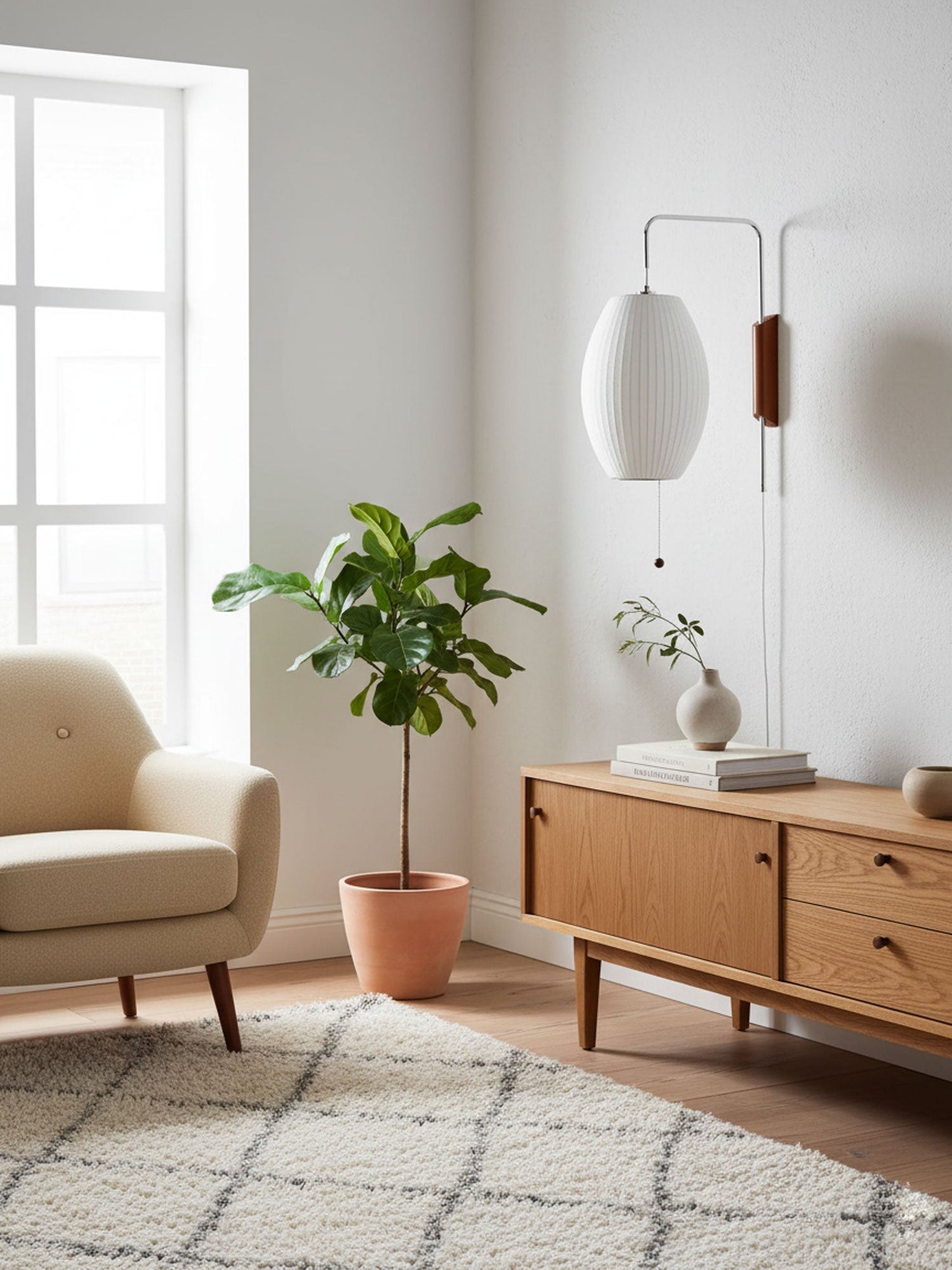 Adjustable Bubble Wall Sconce with Plug-In Cord