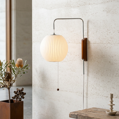 Adjustable Bubble Wall Sconce with Plug-In Cord