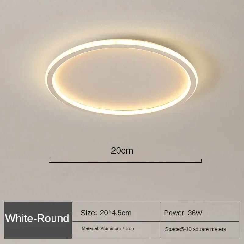 Aurora Globe Modern Sphere Pendant Light - Nordic Style Round Ceiling Lamp
