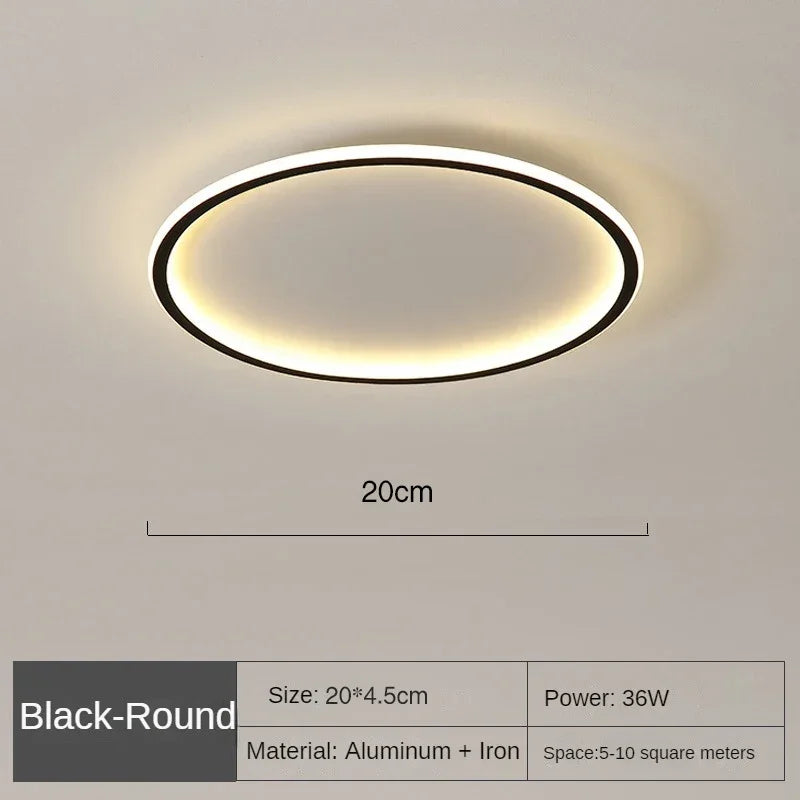 Aurora Globe Modern Sphere Pendant Light - Nordic Style Round Ceiling Lamp