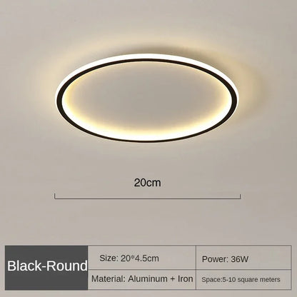 Aurora Globe Modern Sphere Pendant Light - Nordic Style Round Ceiling Lamp