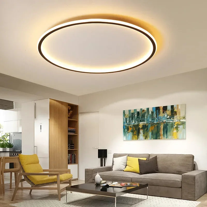 Aurora Globe Modern Sphere Pendant Light - Nordic Style Round Ceiling Lamp