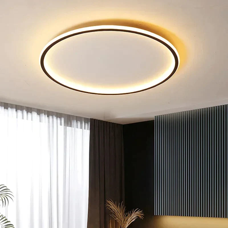 Aurora Globe Modern Sphere Pendant Light - Nordic Style Round Ceiling Lamp
