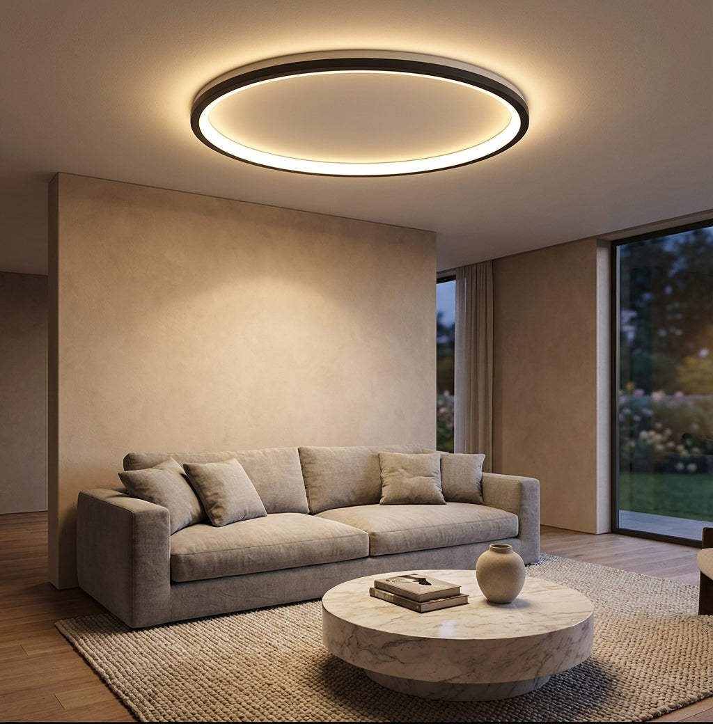 Aurora Globe Modern Sphere Pendant Light - Nordic Style Round Ceiling Lamp