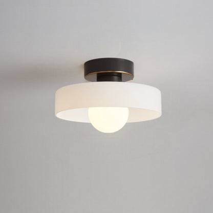Elara haus Glass LED Ceiling Light - Dimmable