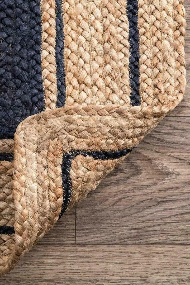 Elara Haus Jute Rug - Handwoven Natural Fibre Eco-Friendly 3