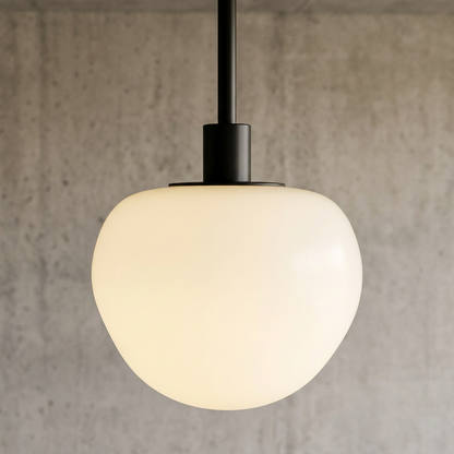 Branching Arm Globe Ceiling Light