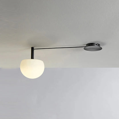 WOMO Custom Frosted Glass Globe Ceiling Light-WM1029 0