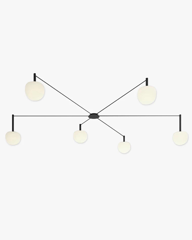 WOMO Custom Frosted Glass Globe Ceiling Light-WM1029 1